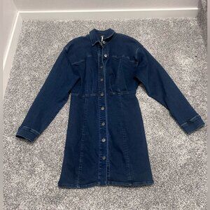 Women’s Free People Sz 2 Amber Denim Dress